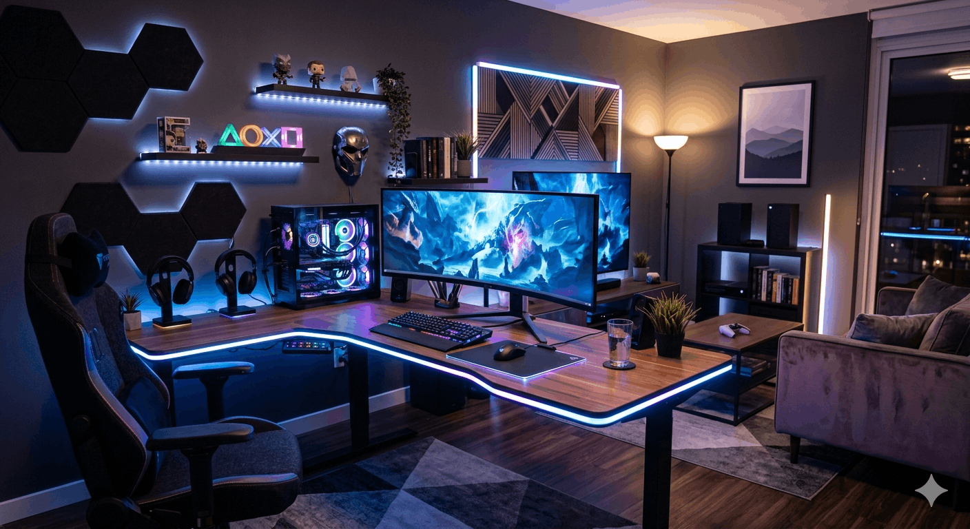 Gamingzimmer Einrichtung Ideen 2026