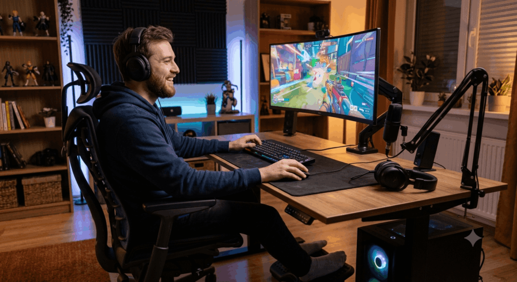 5 Tipps für ein gesundes und ergonomisches Gaming-Setup 2026