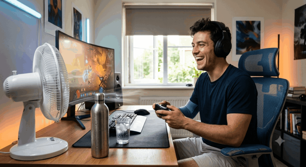 Als Gamer mit Hitze umgehen Die besten Tipps 2026
